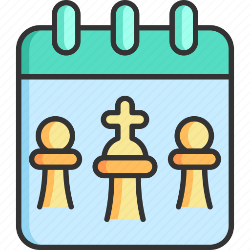 Calendar, date, day, event, chess, king icon - Download on Iconfinder