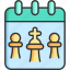 calendar, date, day, event, chess, king 