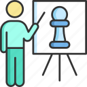 training, chess training, training club, board, pawn, human