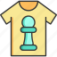 t-shirt, chess, game, uniform, dress, competition 