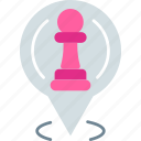 location, location map, location pin, chess, pawn, chess pawn