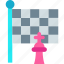 flag, chess, game, competition, gaming, sports 