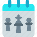 calendar, date, day, event, chess, king