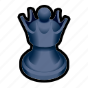 board, chess, game, piece, queen