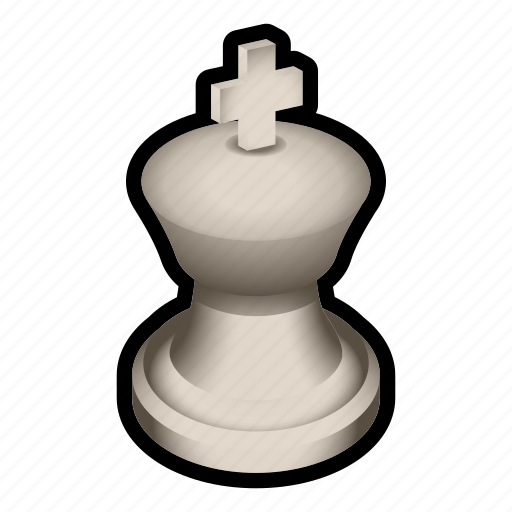 Board, chess, game, king, piece, white icon - Download on Iconfinder