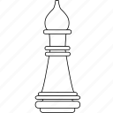 bishop, chess, figure, game, officer, piece, strategy