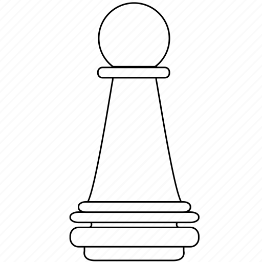 Chess, figure, game, infantry, pawn, piece, rookie icon - Download on Iconfinder