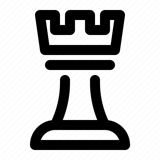 Rook, game, chess, pieces icon - Download on Iconfinder