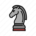 horse, chess, smart, strategy, game, figure