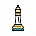 queen, chess, smart, strategy, game, figure