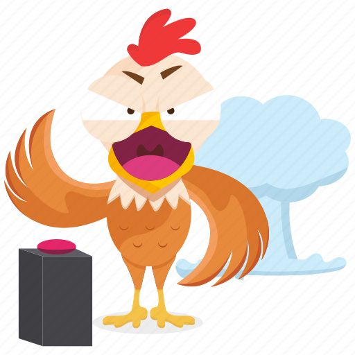 Bomb, chicken, emoji, emoticon, explosion, smiley, sticker icon - Download on Iconfinder