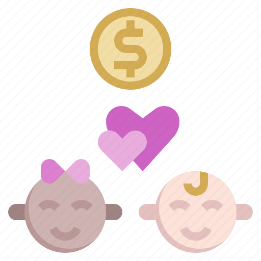 Give, money, adoption, price, kid, baby, process icon - Download on Iconfinder