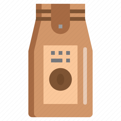 Coffee, pack, drink, food, beans icon - Download on Iconfinder