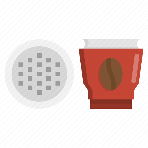 Coffee, pods, drink, food, beans icon - Download on Iconfinder