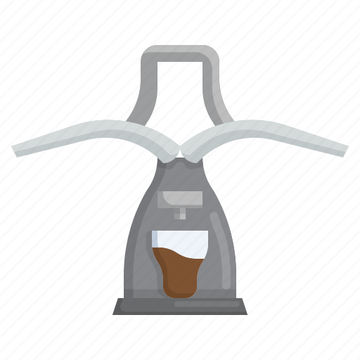 Manual, press, drink, coffee, turkish, kitchenware icon - Download on Iconfinder