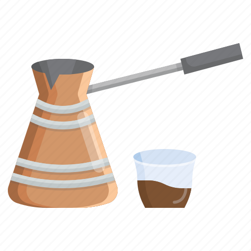 Turkish, cezve, drink, coffee, kitchenware icon - Download on Iconfinder