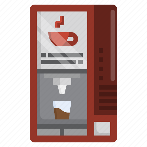 Vending, machine, technology, coffee, restaurant, coffeemachine icon - Download on Iconfinder