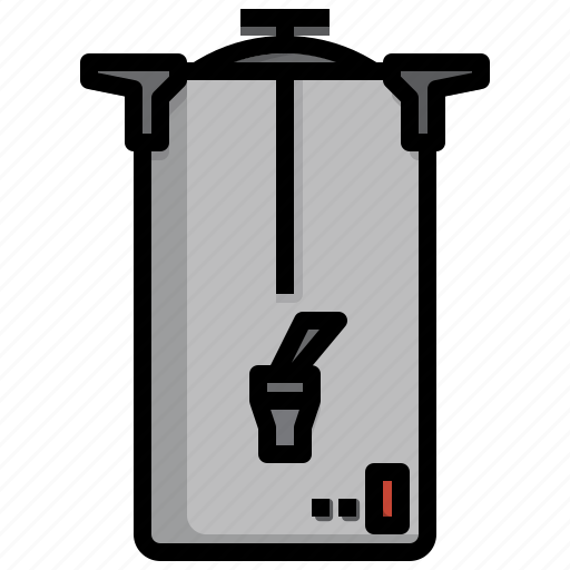 Percolator, food, coffee, kettle, kitchenware icon - Download on Iconfinder