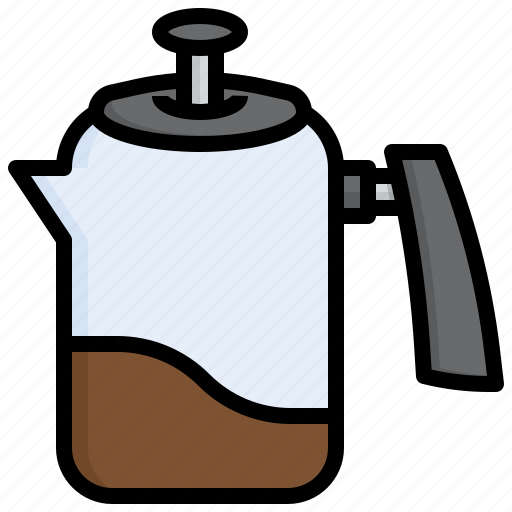Percolator, pot, food, coffee, kettle, kitchenware icon - Download on Iconfinder
