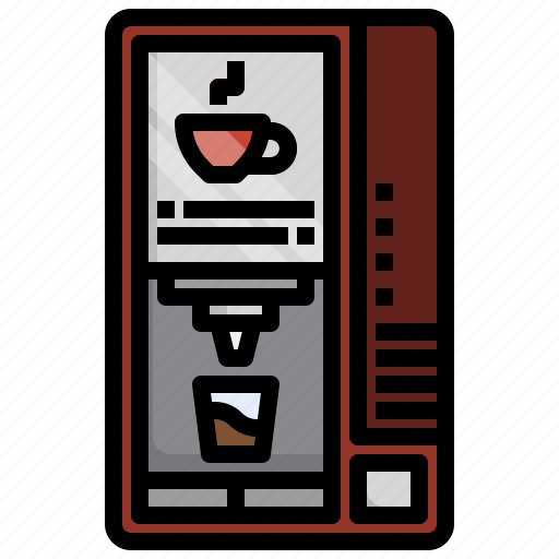 Vending, machine, technology, coffee, restaurant, coffeemachine icon - Download on Iconfinder