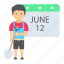 child labour calendar, child labour date, yearbook, agenda, almanac, calendar 