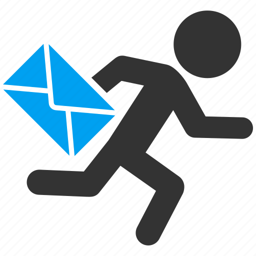 Delivery, email, express, letter, mail courier, message, messenger icon - Download on Iconfinder