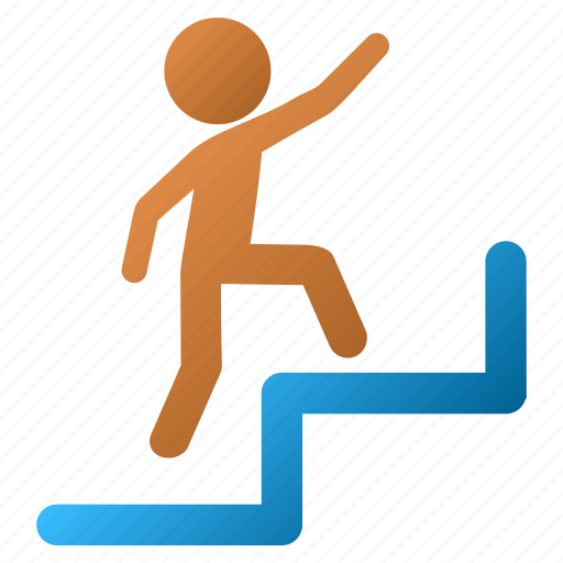 Child, education, man, person, school, steps upstairs, student icon - Download on Iconfinder