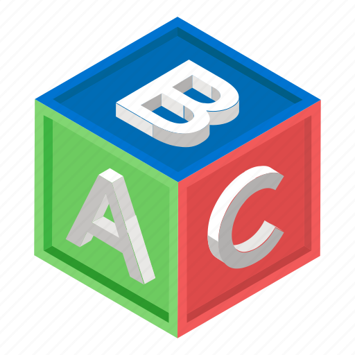 Abc block, alphabetics blocks, education, english, kindergarten icon - Download on Iconfinder