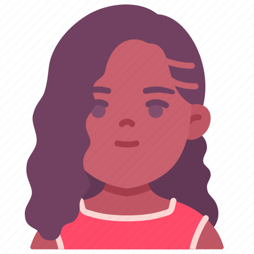 Avatar, children, chubby, girl, kid, person, youth icon - Download on Iconfinder