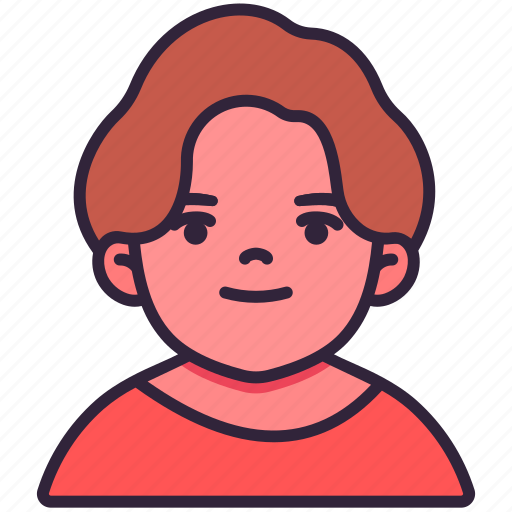 Boy, children, chubby, kid, person, youth icon - Download on Iconfinder