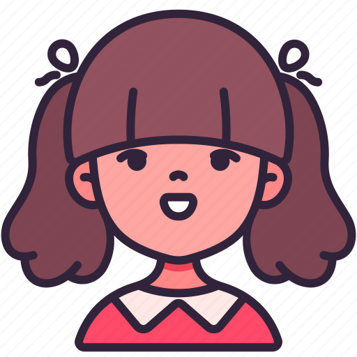 Avatar, children, girl, kid, person, smile, youth icon - Download on Iconfinder