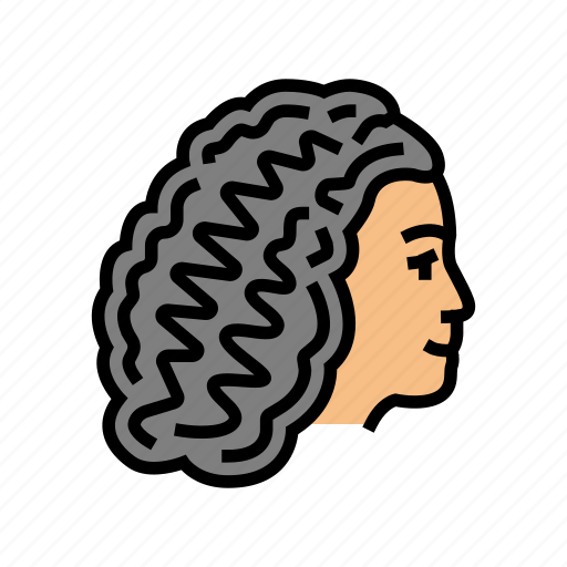 Curls, hairstyle, children, haircut, salon, service icon - Download on Iconfinder