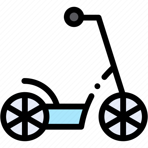 Kick, scooter, kid, and, baby, childhood, transportation icon - Download on Iconfinder