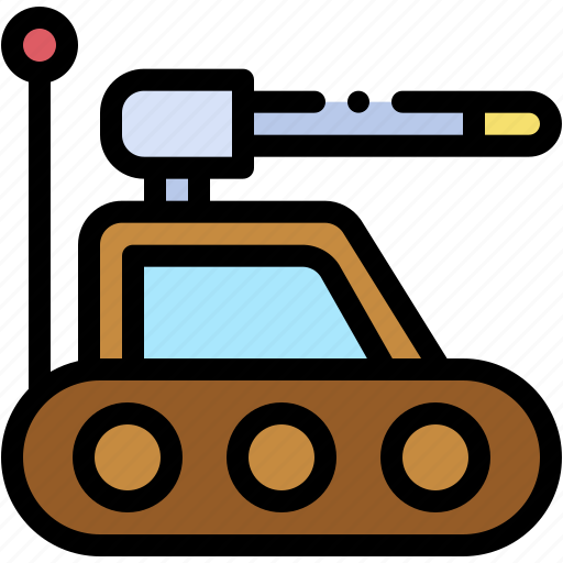 Tank, toy, weapon, baby, vehicle, kid, and icon - Download on Iconfinder