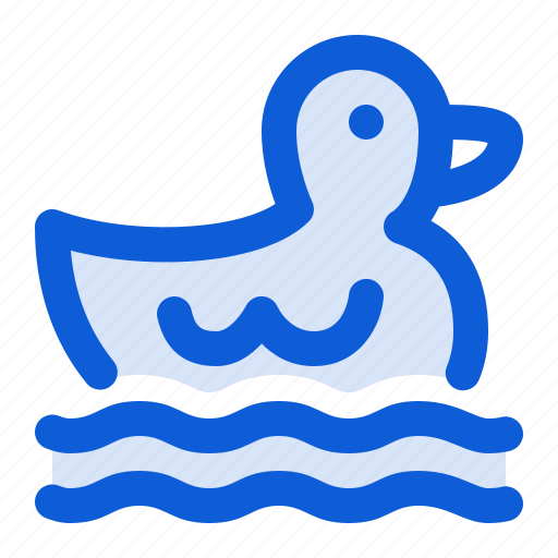 Rubber, duck, kids, toy, bath icon - Download on Iconfinder