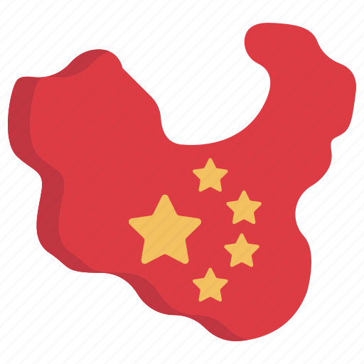 China, map icon - Download on Iconfinder on Iconfinder