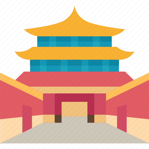 China, temple, palace, architecture, oriental icon - Download on Iconfinder