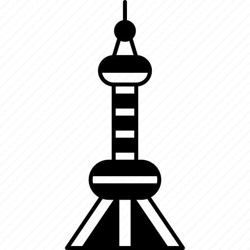 Tower, pearl, oriental, building, downtown icon - Download on Iconfinder