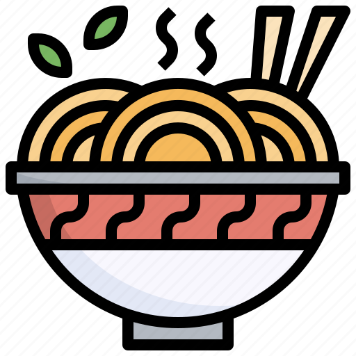 Noodle, bowl, asian, chinese, food, oriental icon - Download on Iconfinder
