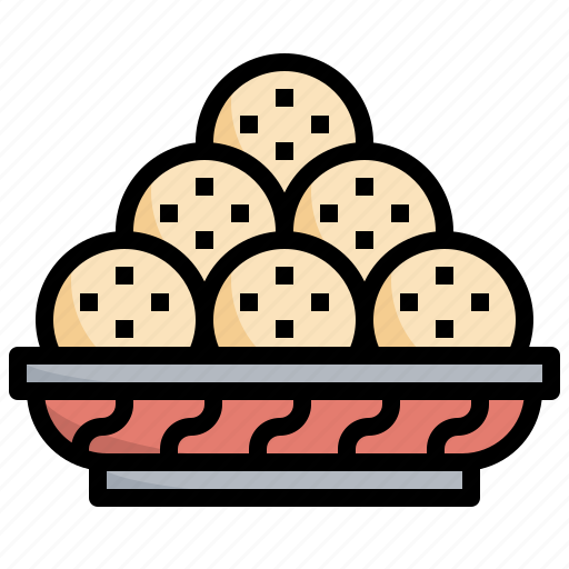 Sesame, ball, jian, dui, pastry, traditional, chinese icon - Download on Iconfinder