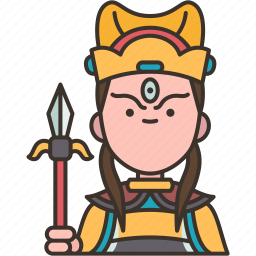 Erlang, shen, deity, chinese, god icon - Download on Iconfinder