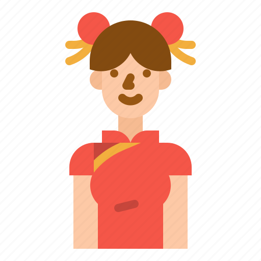 Avatar, china, chinese, girl, woman icon - Download on Iconfinder