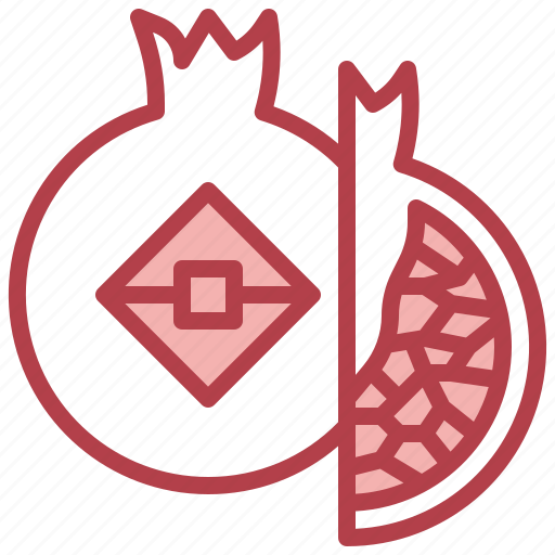 And, food, fruit, healthy, organic, pomegranate, restaurant icon - Download on Iconfinder