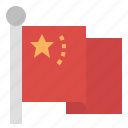 china, country, flag, zhongguo, nation, asia, people's republic of china