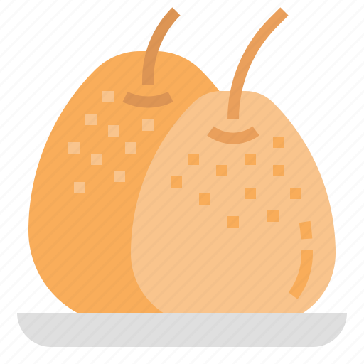 Pear, fruit, organic, fresh, healthy, chinese pear icon - Download on Iconfinder