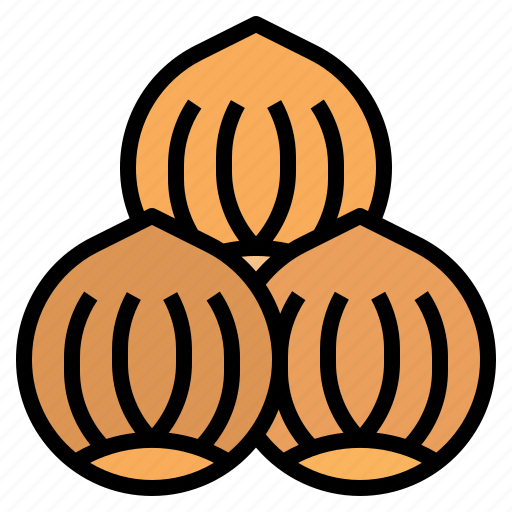Chestnuts, snack, nut, nuts, chestnut, conker, buckeye icon - Download on Iconfinder