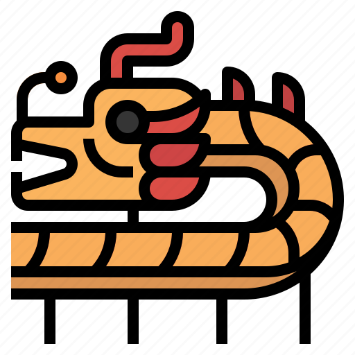 Chinese, china, dragon, dragon dance, chinese new year, chinese dragon, chinese festival icon - Download on Iconfinder