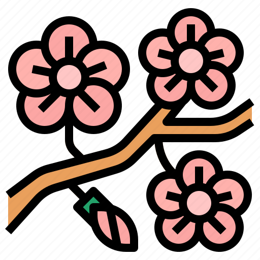Season, blooming, blossom, flower, peony, peach blossom, chinese icon - Download on Iconfinder