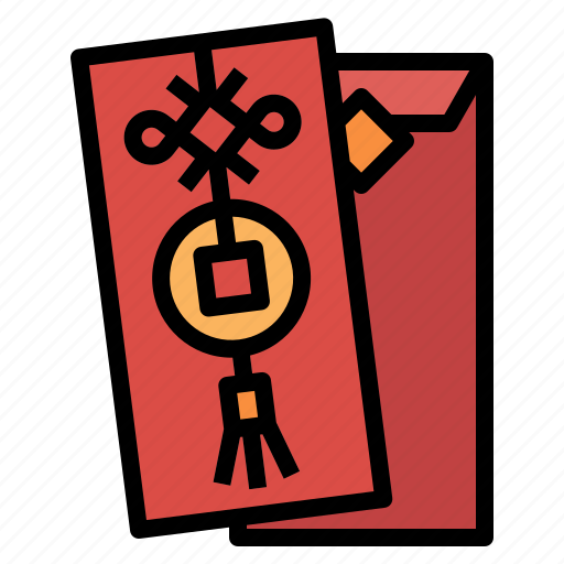 China, chinese, envelope, angpao, lucky, chinese new year, red envelop icon - Download on Iconfinder