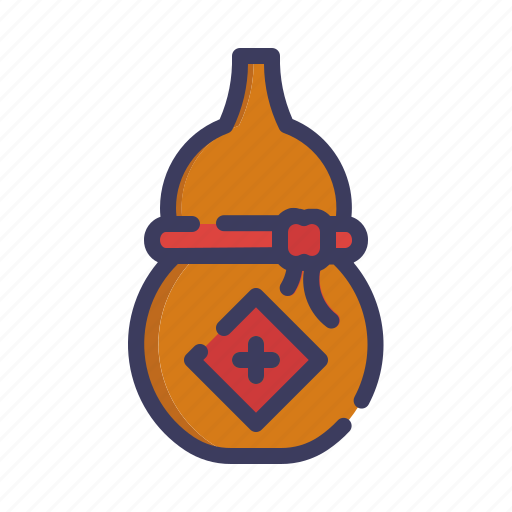 Calabash, organic, bottle, drink, water, alcohol, mug icon - Download on Iconfinder